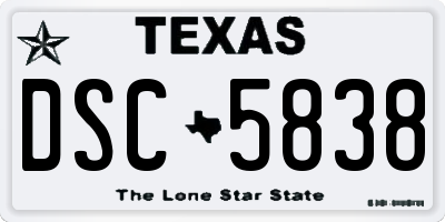 TX license plate DSC5838
