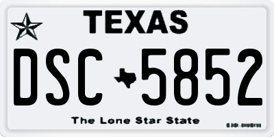 TX license plate DSC5852