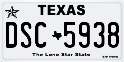 TX license plate DSC5938