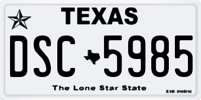 TX license plate DSC5985