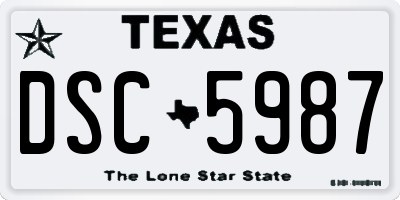 TX license plate DSC5987
