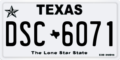 TX license plate DSC6071