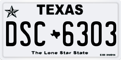 TX license plate DSC6303