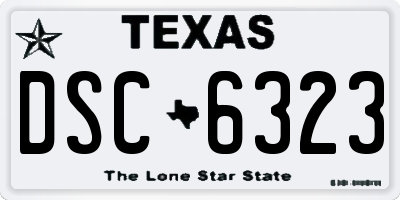 TX license plate DSC6323