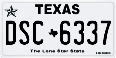 TX license plate DSC6337