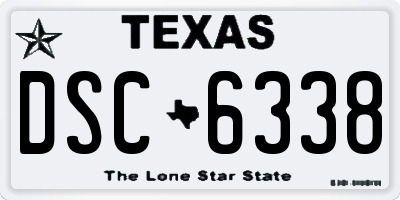 TX license plate DSC6338