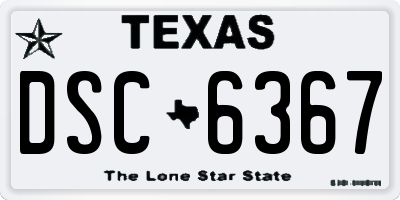 TX license plate DSC6367