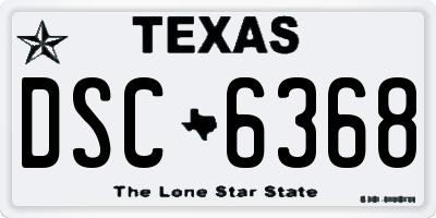 TX license plate DSC6368