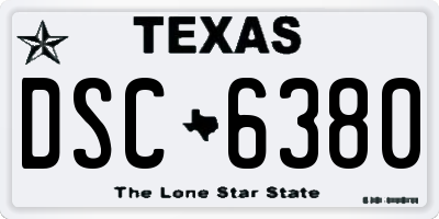 TX license plate DSC6380