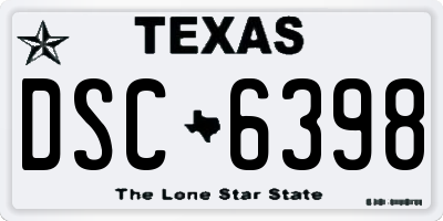 TX license plate DSC6398