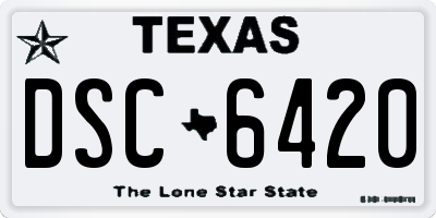 TX license plate DSC6420