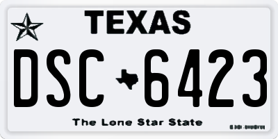 TX license plate DSC6423