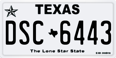 TX license plate DSC6443