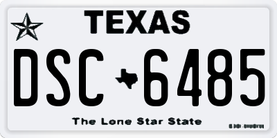 TX license plate DSC6485