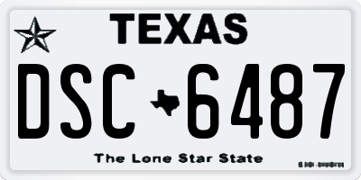 TX license plate DSC6487