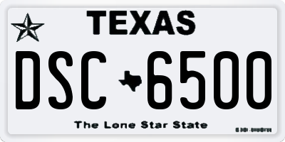 TX license plate DSC6500
