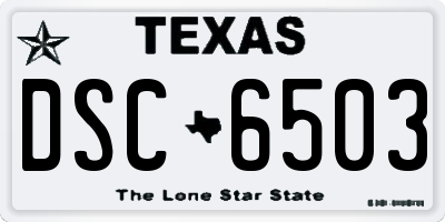 TX license plate DSC6503