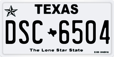 TX license plate DSC6504