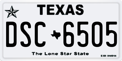 TX license plate DSC6505