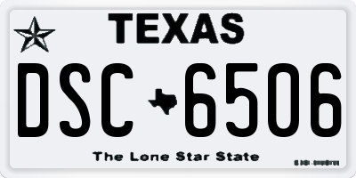 TX license plate DSC6506