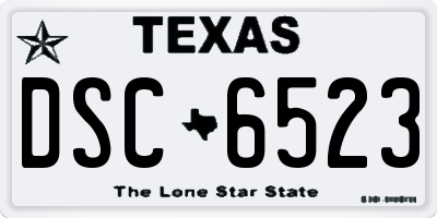 TX license plate DSC6523