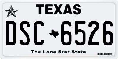 TX license plate DSC6526