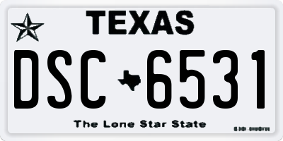 TX license plate DSC6531