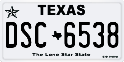 TX license plate DSC6538