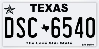 TX license plate DSC6540