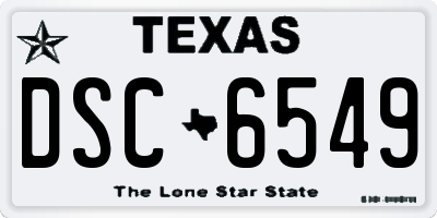 TX license plate DSC6549