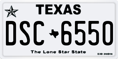 TX license plate DSC6550