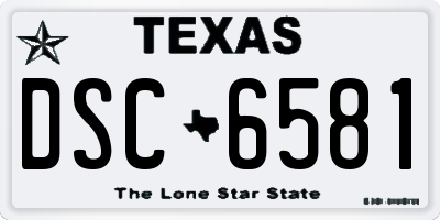 TX license plate DSC6581