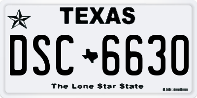 TX license plate DSC6630