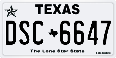 TX license plate DSC6647