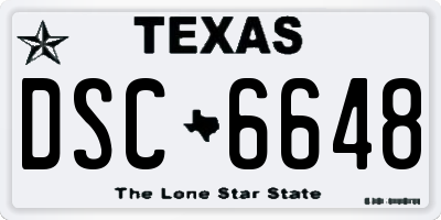 TX license plate DSC6648