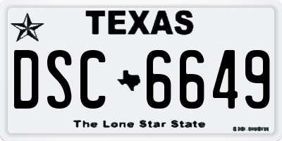 TX license plate DSC6649