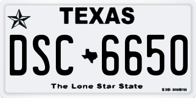 TX license plate DSC6650