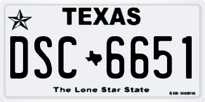 TX license plate DSC6651