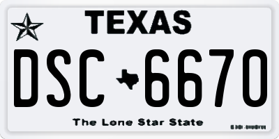 TX license plate DSC6670