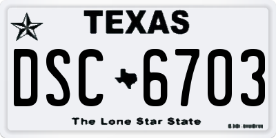 TX license plate DSC6703