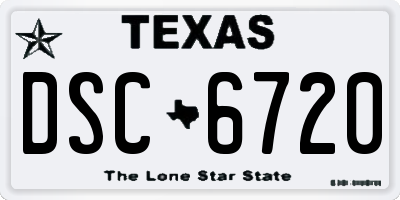 TX license plate DSC6720
