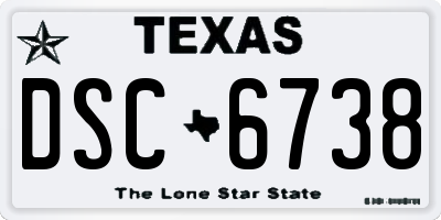 TX license plate DSC6738