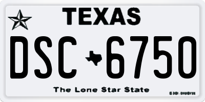 TX license plate DSC6750