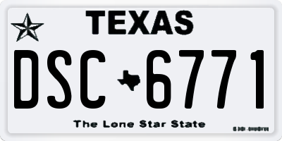 TX license plate DSC6771
