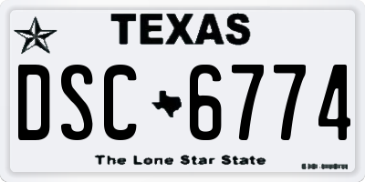 TX license plate DSC6774