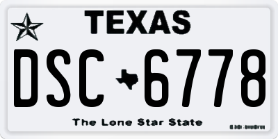 TX license plate DSC6778