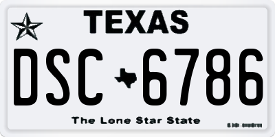 TX license plate DSC6786