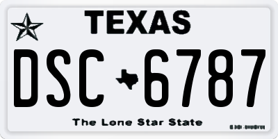 TX license plate DSC6787