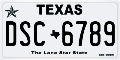 TX license plate DSC6789