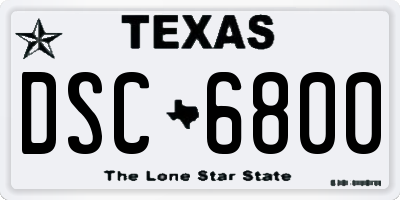 TX license plate DSC6800